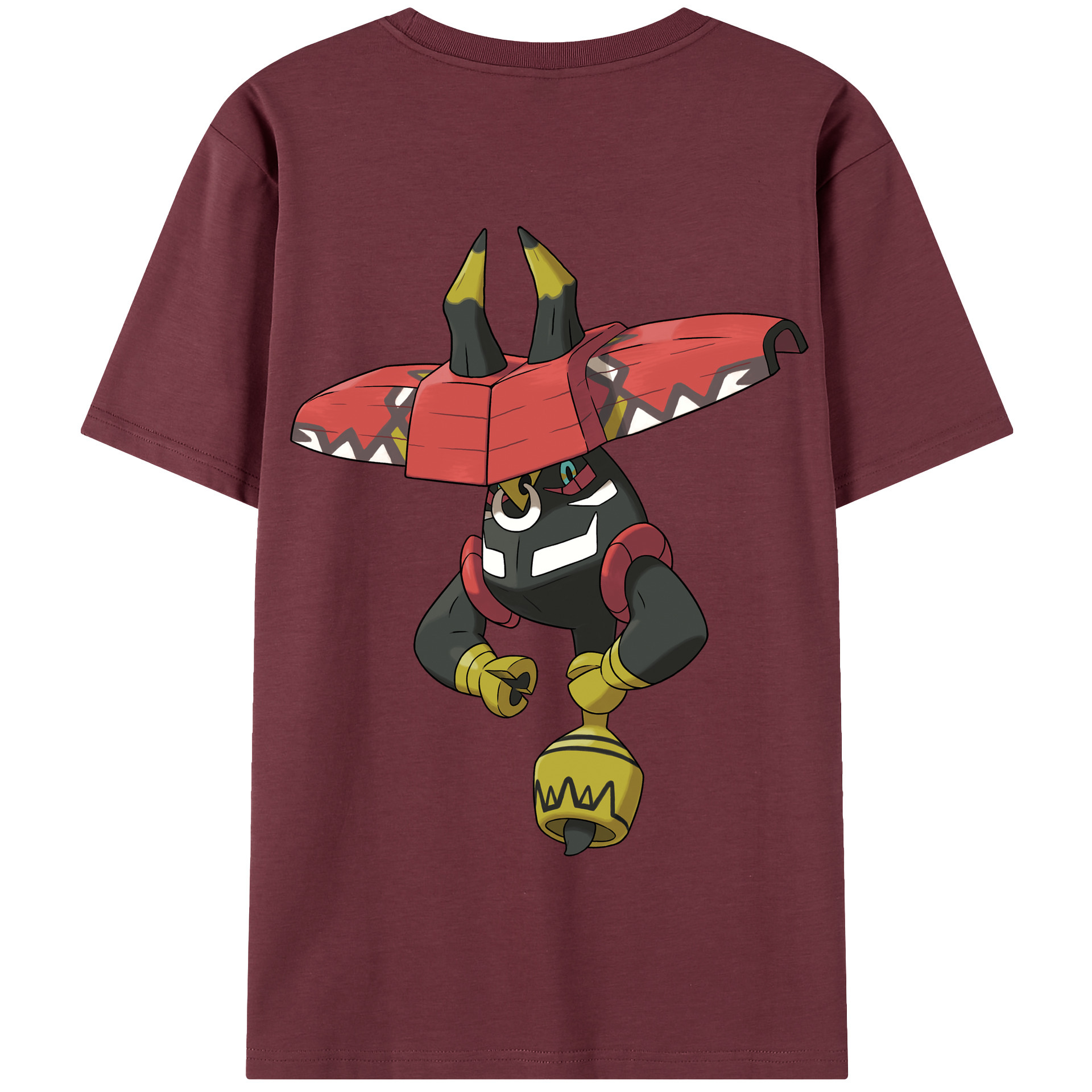 （画像用） ポケットモンスター Pokémon 綿100％半袖Tシャツ（背面プリント）